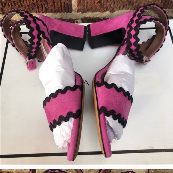 Brand New! Tabitha Simmons Suede Shoes Size 6.5 - Picture 5 of 8